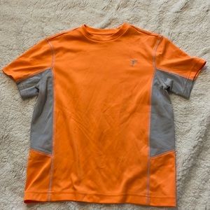 Size medium orange and gray active shirt